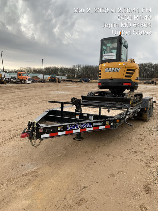 2022 LOADTRAIL Tilt-Deck Rental Trailer