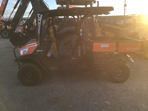 2020 Kubota RTV-X1140W-H Canopy, 4-Seater, Diesel, Windshield Acrylic Clear, Strobe Light, Backup Alarm