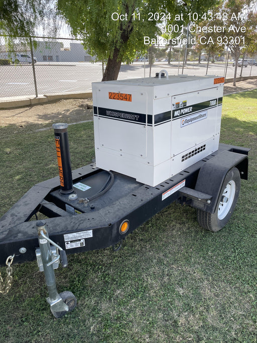 2022 Multiquip DA7000SSA3 Kubota Diesel, Trailer Mounted Package