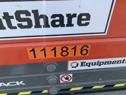 2020 Skyjack SJIII-3219 Solid NM Tires, Half height spring hinged entry gate, Dual Beacons, 800W Inverter