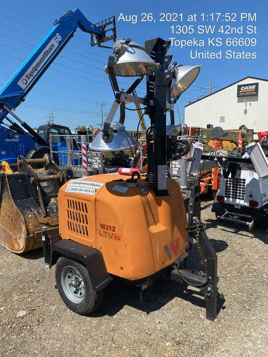 2020 Wacker Neuson LTV6K-MH Ball 2/Pintle 2.5 Combo Hitch Kubota Cold Weather D1X05 Kubota Engine Block Heater D1X05 Telematics EQ SH Kubota