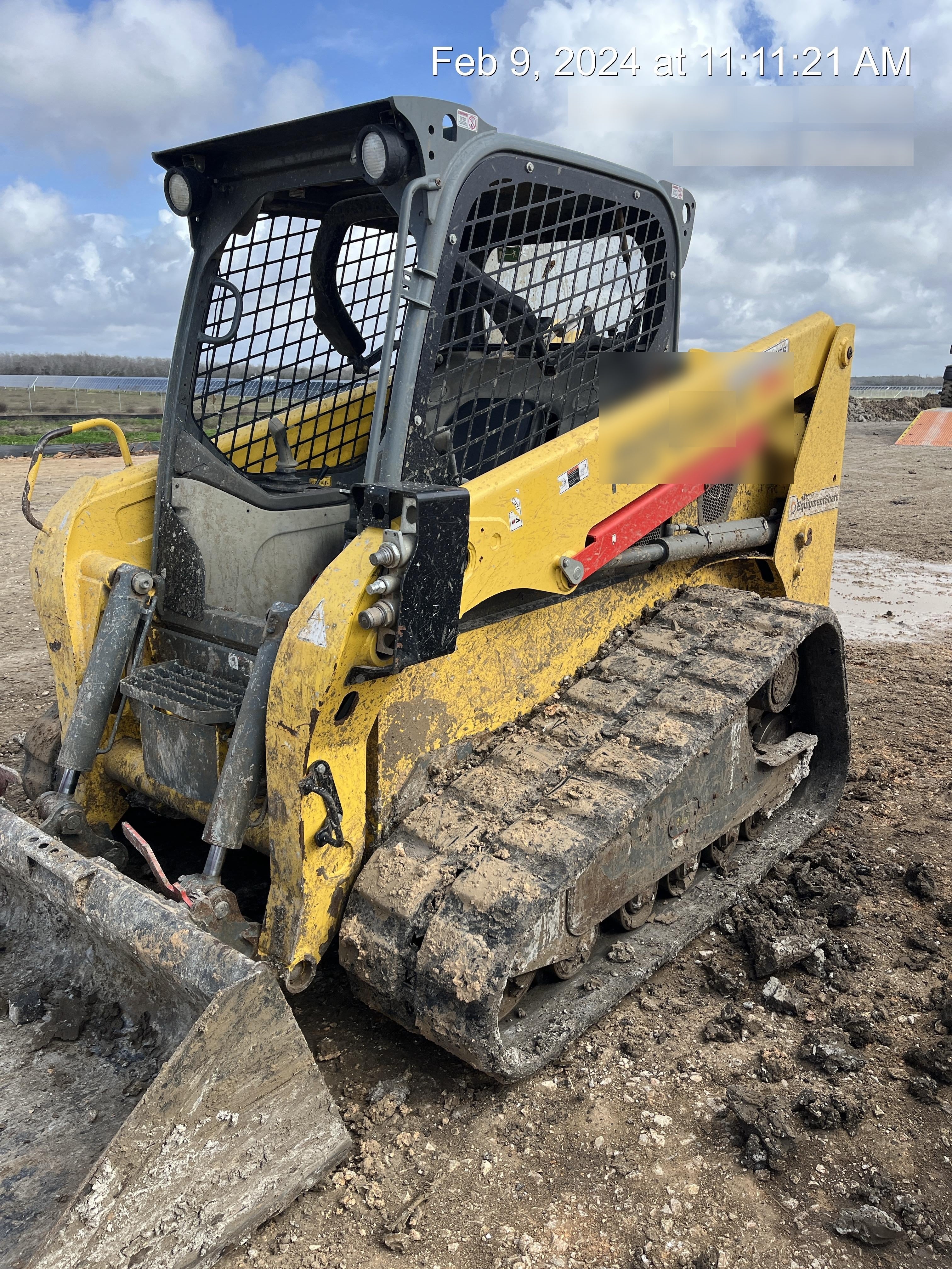 2018 Wacker Neuson ST35 ST35 10K Tracked Skid Loader, Canopy , ISO, Bucket Leveling, 82" Bucket w/ smooth bolt on edge