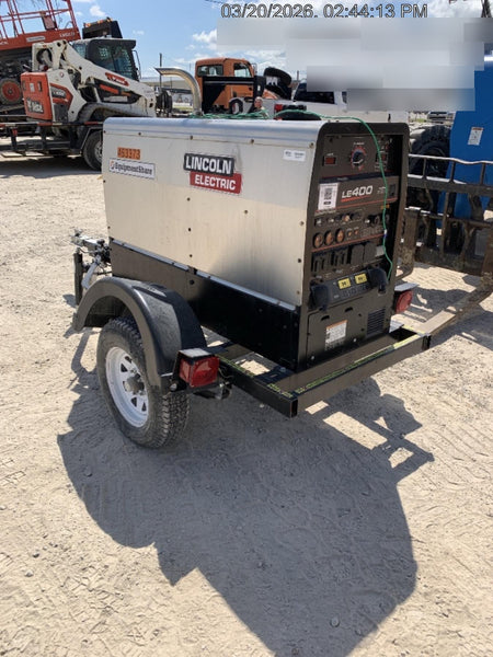 2024 Lincoln Electric LE400 Kubota V1505, Trlr, Cable Rack, Light Kit, ES Decals, T3