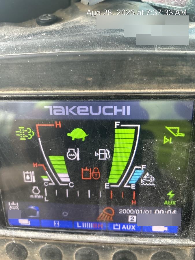 2020 Takeuchi TL12R2-CR Cab/Heat/Air, Hydraulic QC