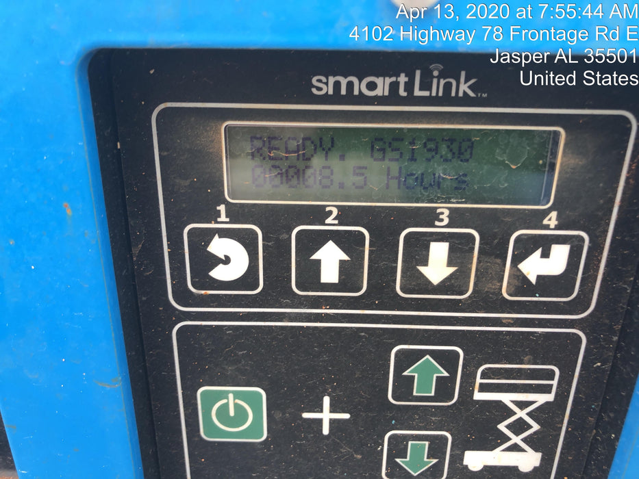 2019 Genie GS-1930 Fixed Rails with Chain Entry