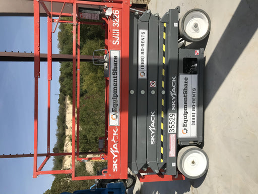 2019 Skyjack SJIII-3226 Standard Options, Trojan Batteries