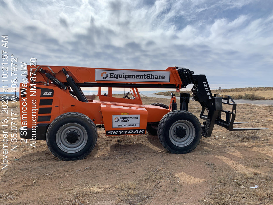 2020 Skytrak 12054 74Hp, Canopy, FF Tires, Work Lights, Beacon, Aux Hydraulics, Back up Alarm, Lifting Eye, ES Decals