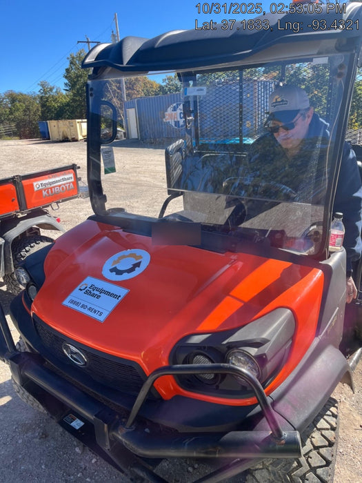 2019 Kubota RTV-XG850WL-H 4wd Utility Cart, Gas, 2 Seat, LED Strobe, Windshield Tempered Glass, Plastic Canopy, Wire Harness Kit, Backup Alarm