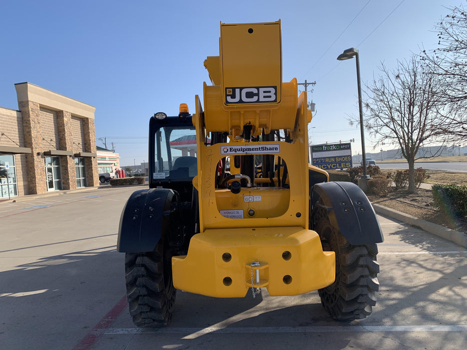 2019 JCB 510-56 Canopy, 74 HP, Solid Tires, STD Worklight, Beacon, Aux Hydraulics, Lifting Eye, Back up Alarm w/66" Carriage/60" Forks