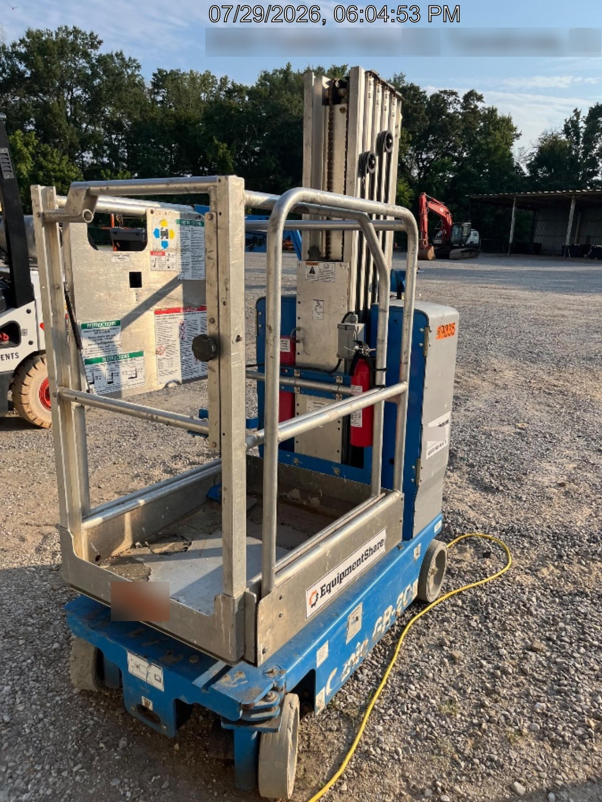 2019 GENIE GR-20