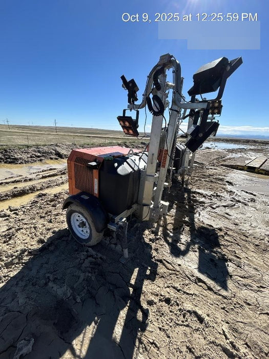 2023 Wanco WLTT-4MM4K Diesel, Deep Sea Controller, Shore Power Plug, Auto Start, (4) 350W LED Floodlights, 4kW Generator, 60 Gal Fuel Tank, 2" Ball, T3