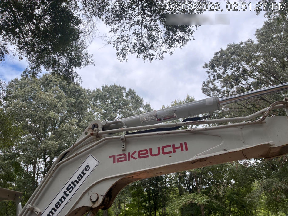 2019 Takeuchi TB260 Canopy, Standard Blade, Auxiliary hydraulics Manual QC, Hydraulic thumb, 12" ,18", 24" Bucket