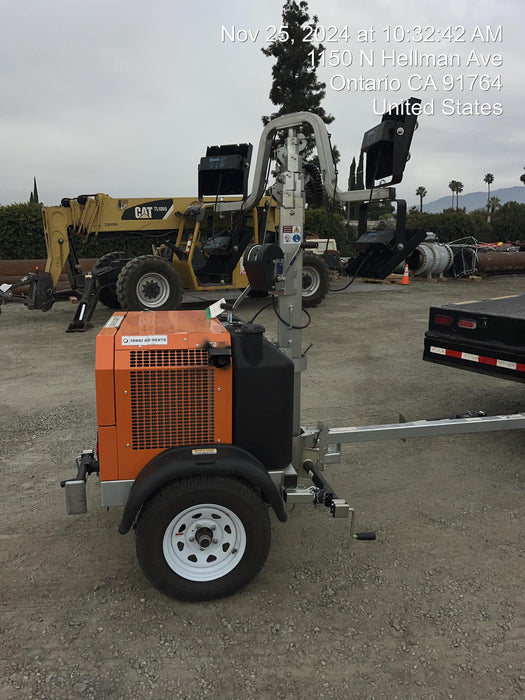 2024 Wanco WLTT-4MM4K Diesel, Deep Sea Controller, Shore Power Plug, Auto Start, (4) 350W LED Floodlights, 4kW Generator, 60 Gal Fuel Tank, 2" Ball, T3