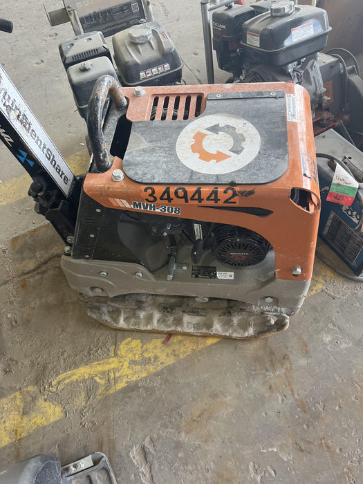 2023 Multiquip MV308GH Honda GX270, 18" Plate, Tachometer