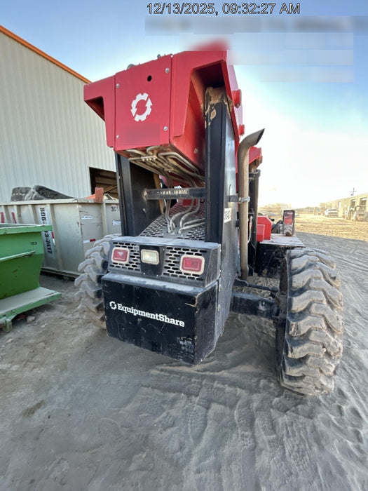2019 Manitou MTA10055 Canopy, 120 HP, Solid Tires, Work Lights, Lift Hook, Auxiliary Hydraulics 66" Carriage and 60" Forks