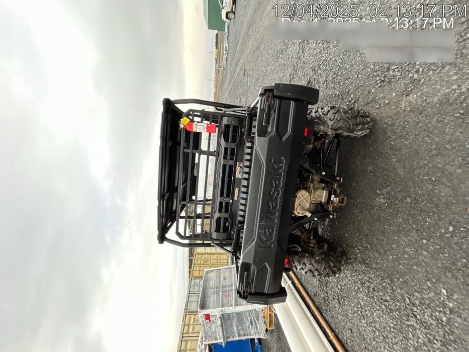 2019 Kawasaki Mule PRO-DXT Standard Options, Backup Alarm, Beacon, Plastic Hard Top, Poly Windshield, Horn Kit