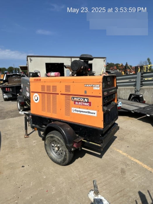 2021 Lincoln Electric Vantage 549X Ready Pak 3, ORANGE (includes trailer, cable rack, fender light kit)