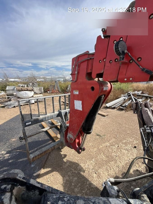 2019 Manitou MTA10055 Canopy, 120 HP, Solid Tires, Work Lights, Lift Hook, Auxiliary Hydraulics 66" Carriage and 60" Forks