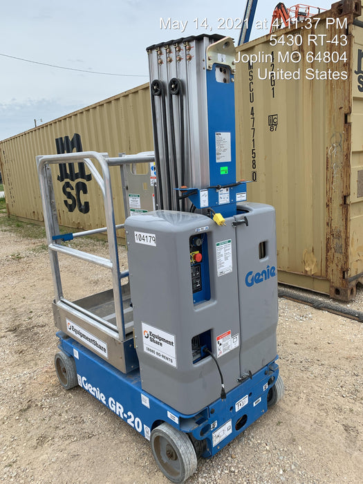 2020 GENIE GR-20