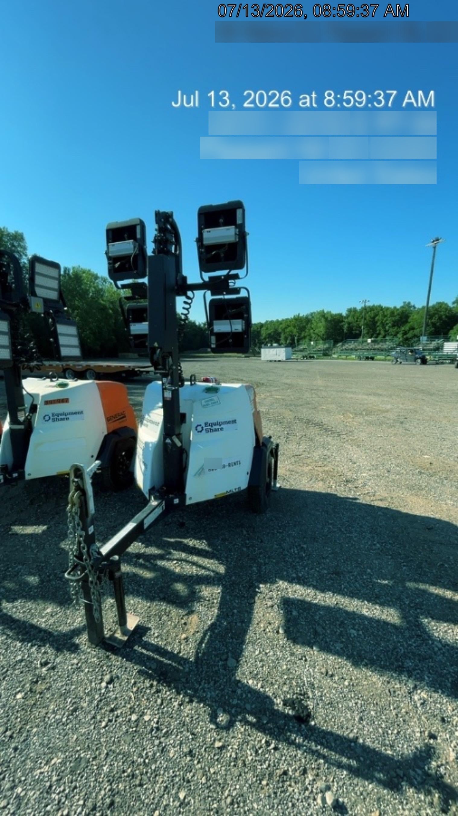 2023 Generac MLT2 Diesel, Flex Switch 120V Input, Powerzone Controller, (4) 320W LED Lights, 4kW Generator, 39.9 Gal Fuel Tank, 2" Ball, T3