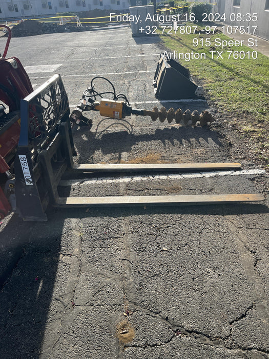 2024 PALADIN 72" Skid Steer Forks