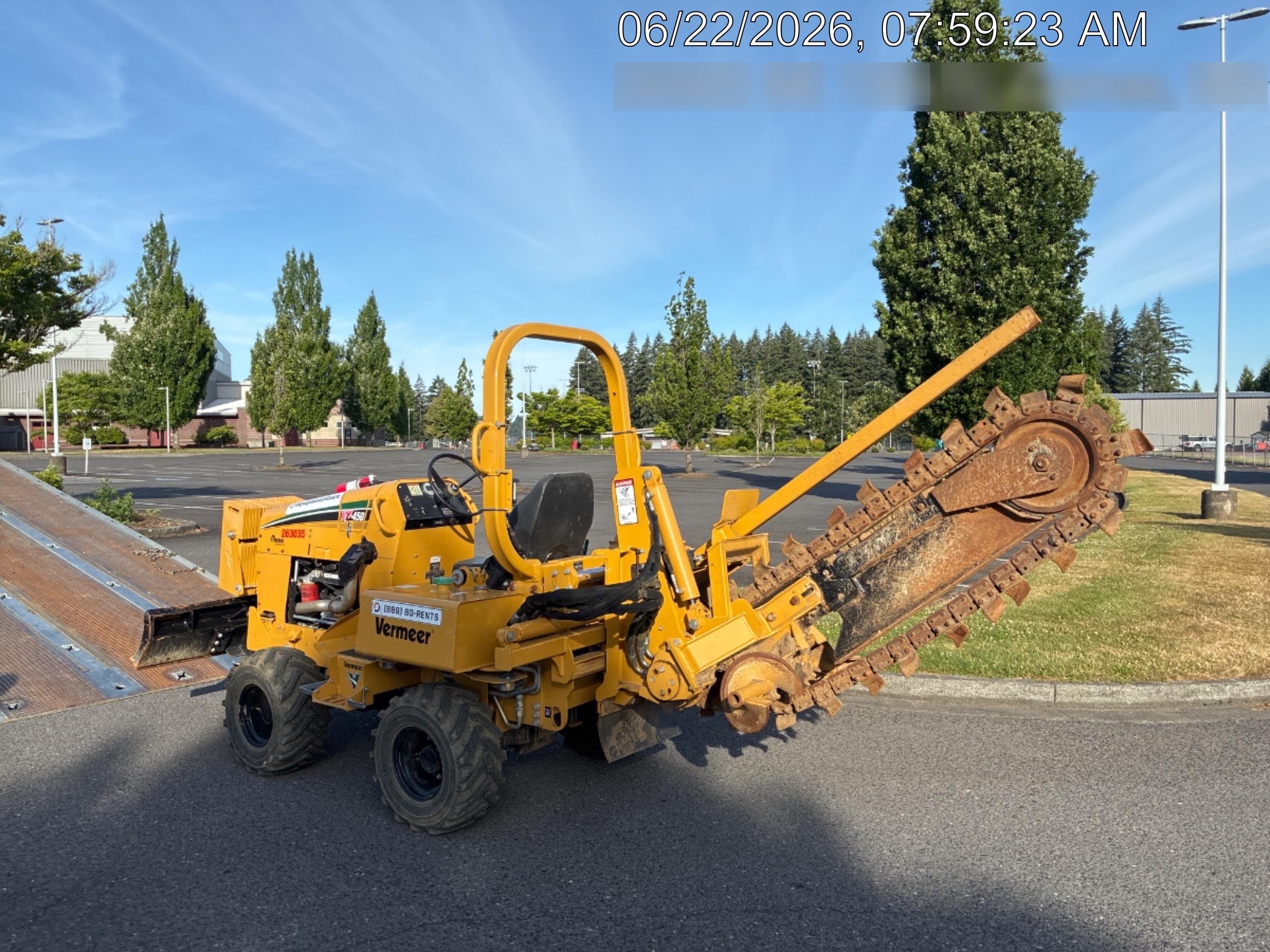 2022 VERMEER RTX450