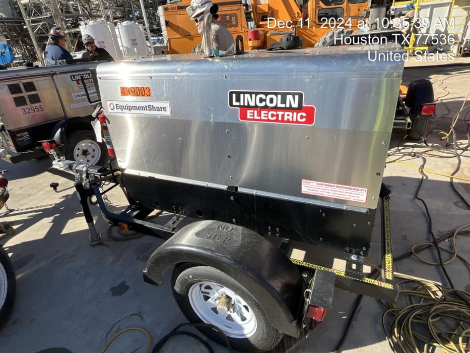 2024 Lincoln Electric LE400 Kubota V1505, Trlr, Cable Rack, Light Kit, ES Decals, T3