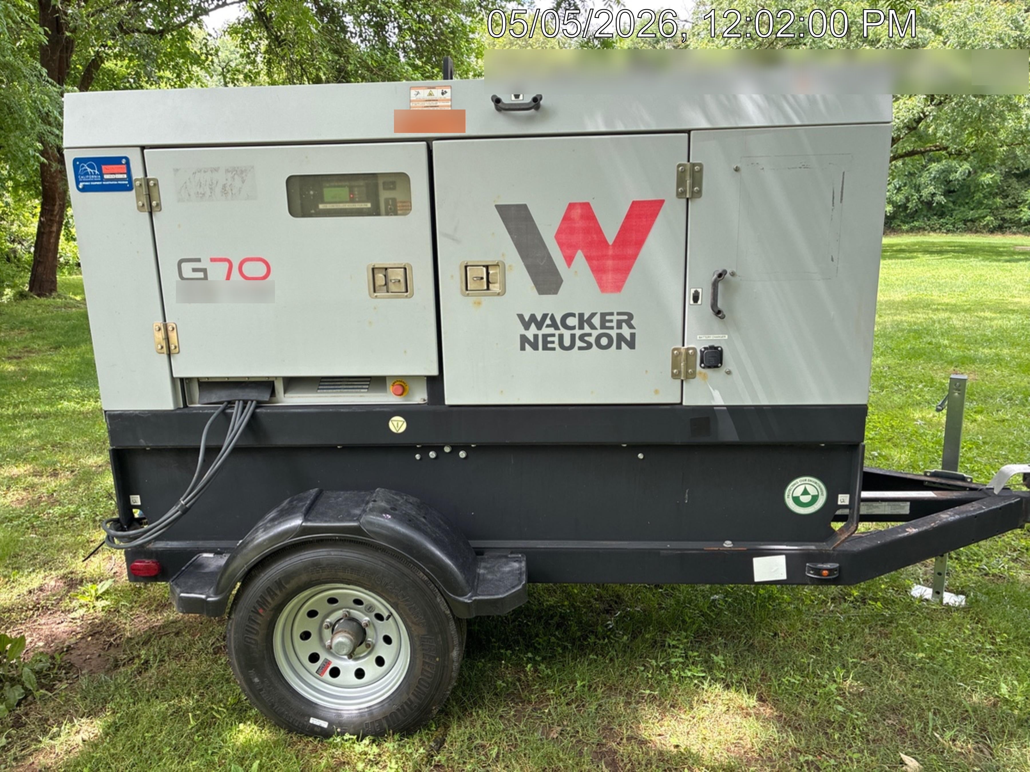 2019 WACKER NEUSON G70