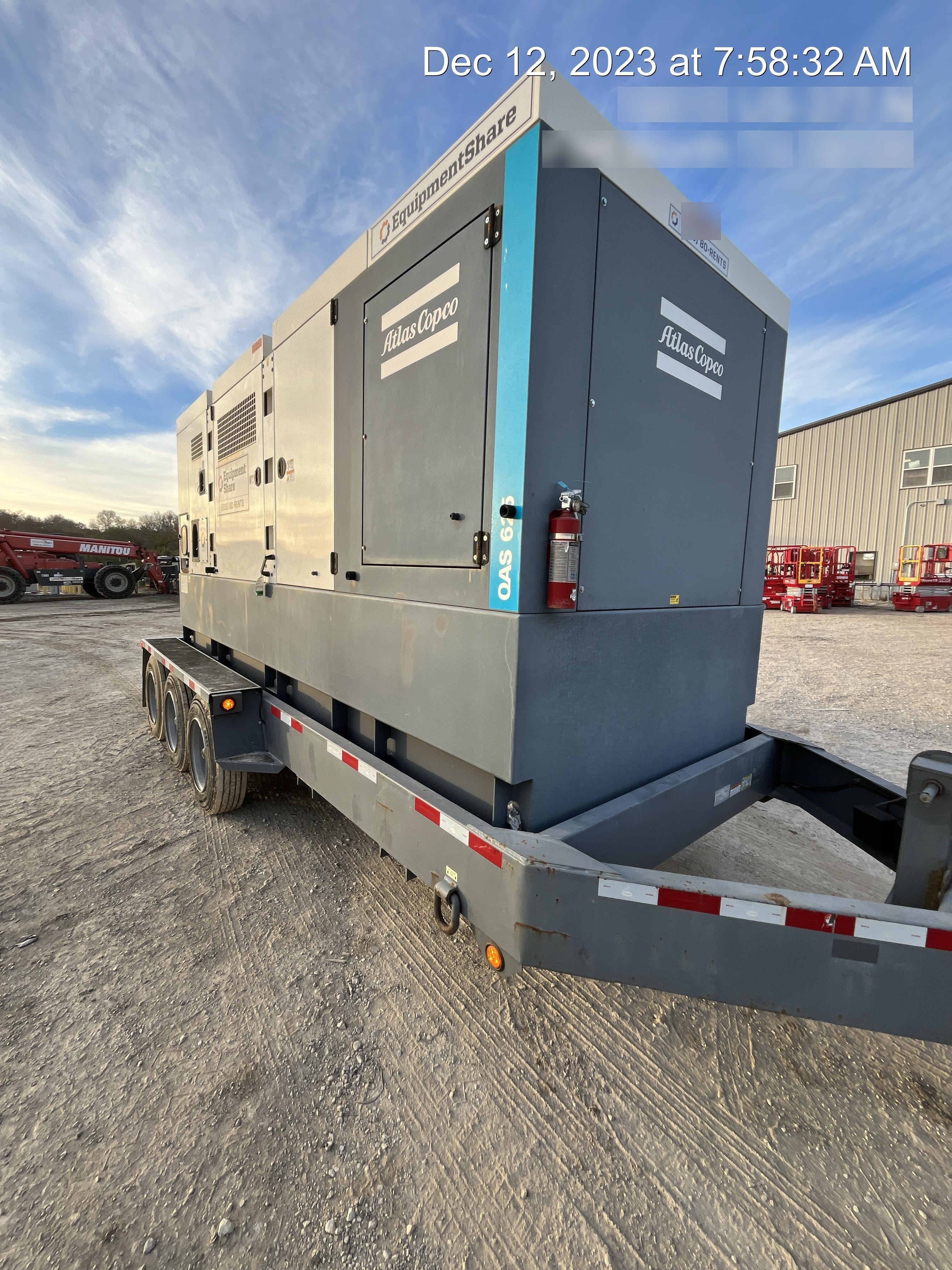 2020 ATLAS COPCO QAS625