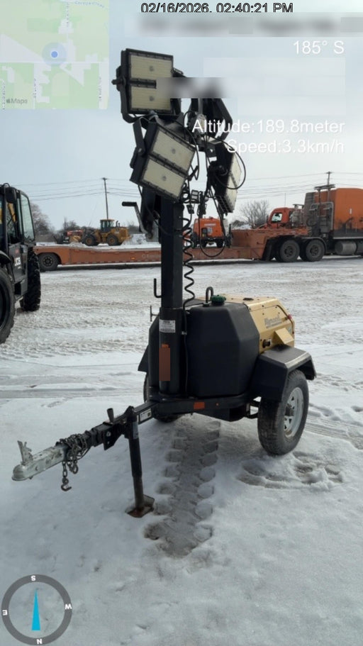 Allmand NLV3GR 3kW Light Plant - LED