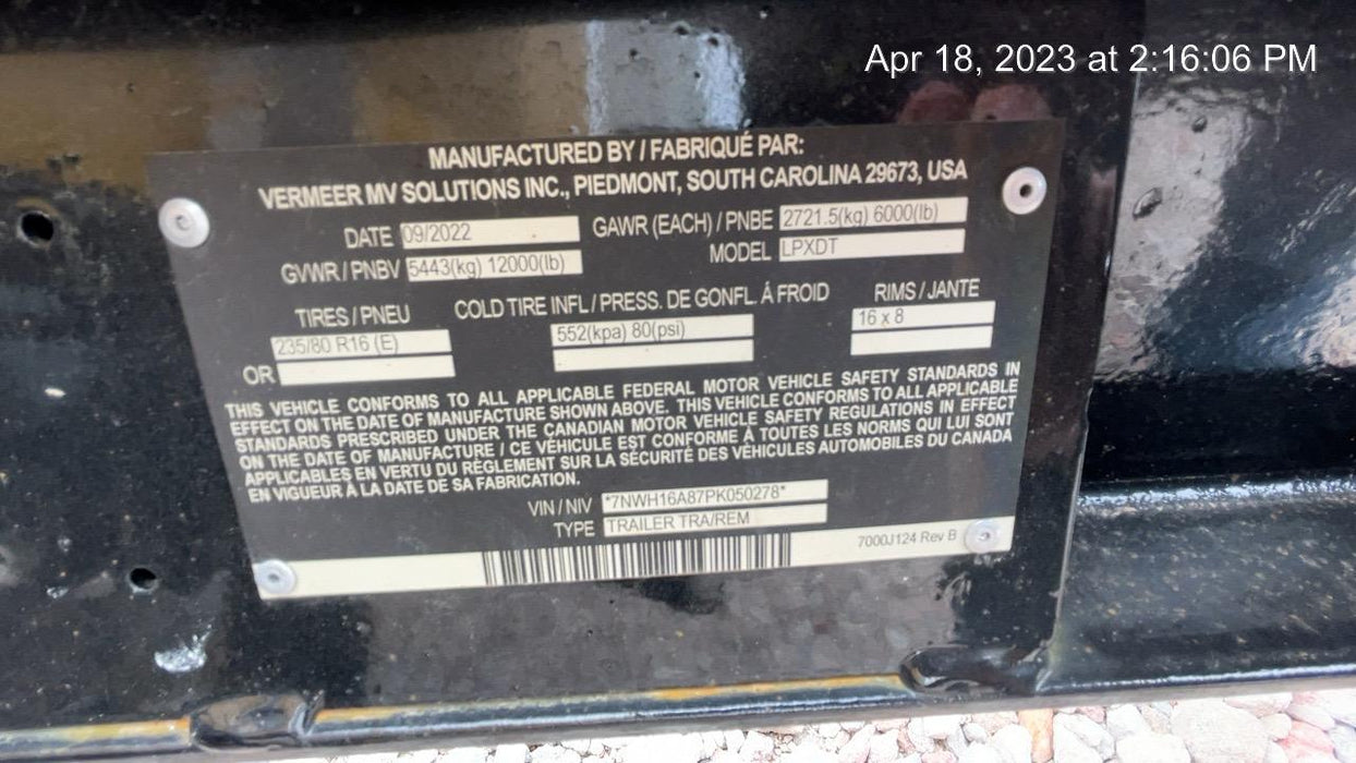 2023 Vac-Tron LP573XDT T4 Koehler Diesel Engine, 500 Gallon Debris Tank, x2 100 Gallon Water Tanks