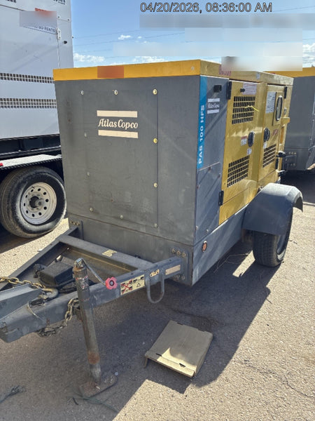 2020 ATLAS COPCO PAS 100 HF CS Enclosed
