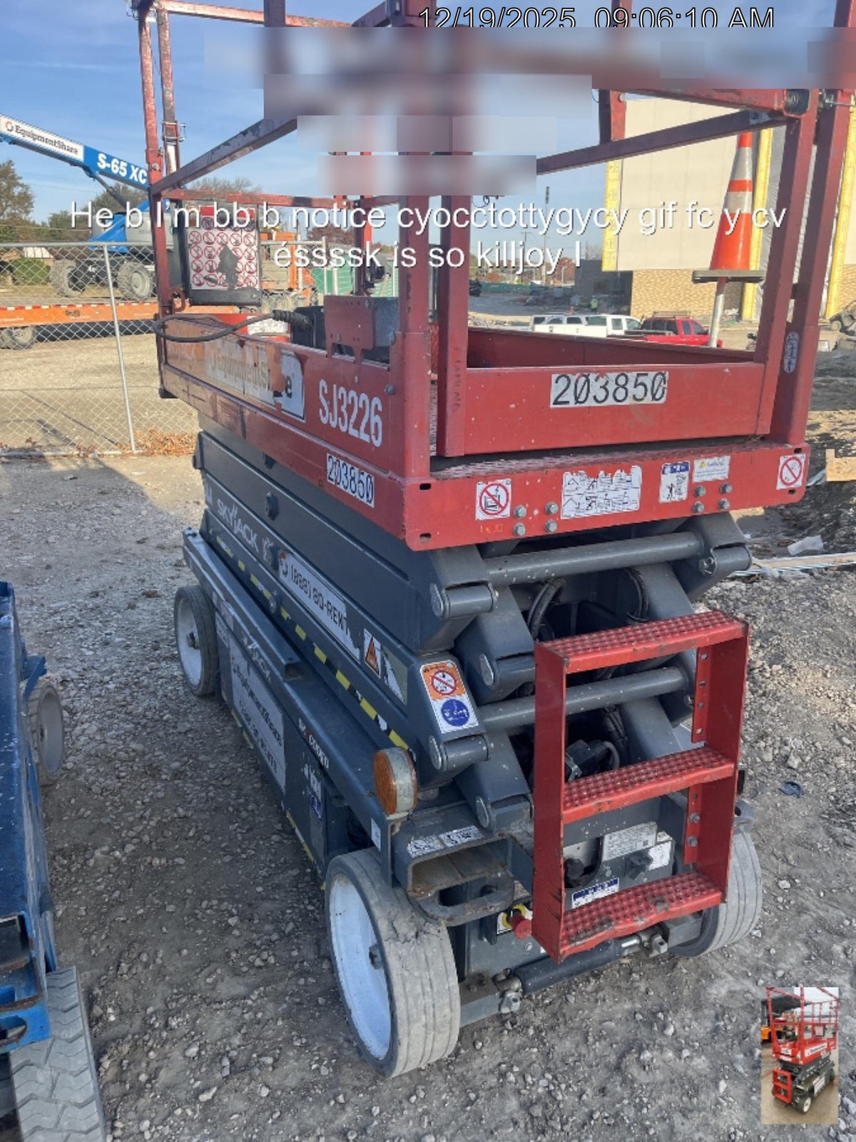2022 SKYJACK SJ3226