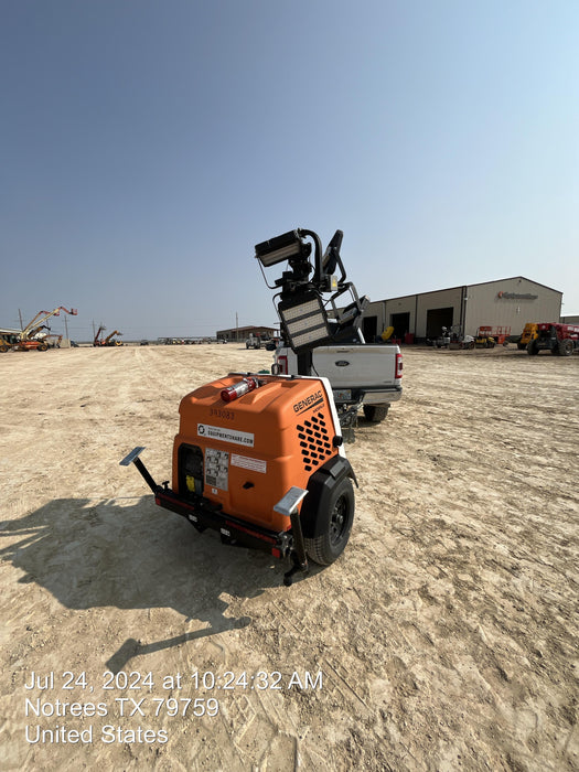 2024 Generac MLT2 Diesel, Flex Switch 120V Input, Powerzone Controller, 
(4) 320W LED Lights, 4kW Generator, 39.9 Gal Fuel Tank, 2" Ball, T3