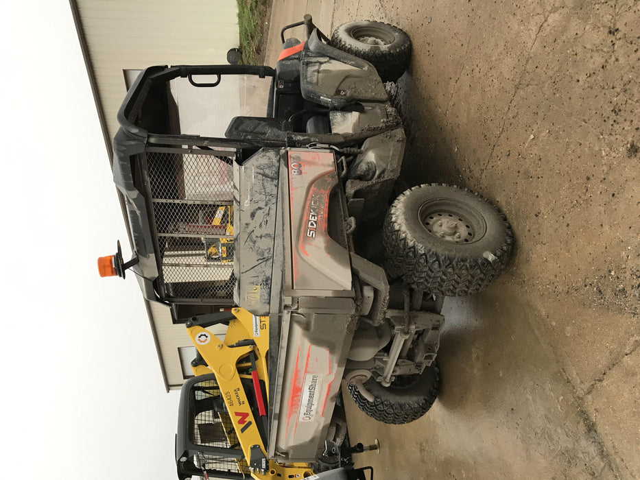 2019 Kubota RTV-XG850WL-H 4wd Utility Cart, Gas, 2 Seat, LED Strobe, Windshield Tempered Glass, Plastic Canopy, Wire Harness Kit, Backup Alarm