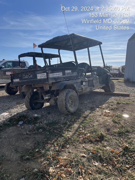 2023 Club Car CA1700D Canopy, Diesel, 4 Passenger