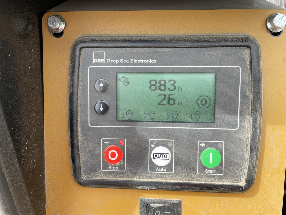 2021 Allmand NLV3GR (4) LED Light Fixture 350W, 23' Vertical Mast, 3kW Prime, Towable, Deep Sea L401, Leveling Jacks, Yanmar T4F 5.8hp