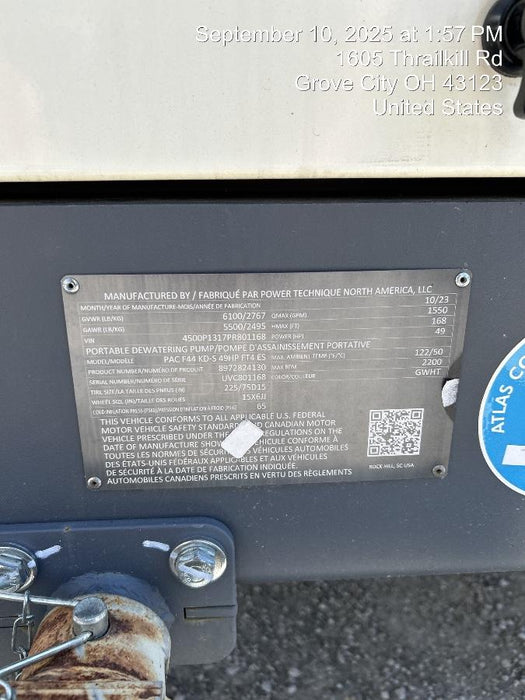 2024 ATLAS COPCO PAC F44 KD-S