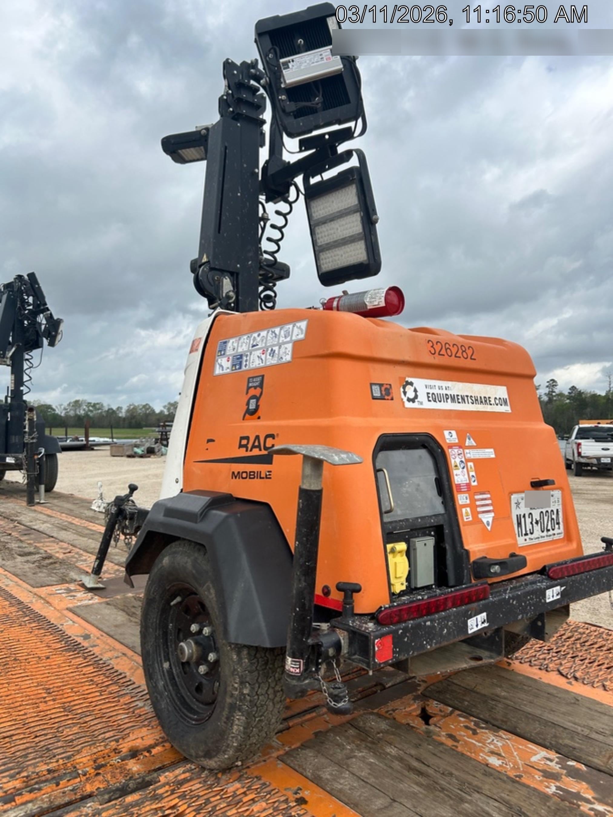 2023 Generac MLT2 Diesel, Flex Switch 120V Input, Powerzone Controller, (4) 320W LED Lights, 4kW Generator, 39.9 Gal Fuel Tank, 2" Ball, T3