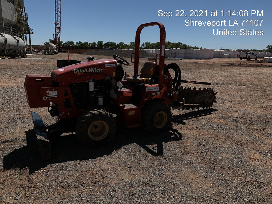 2021 DITCH WITCH RT45A
