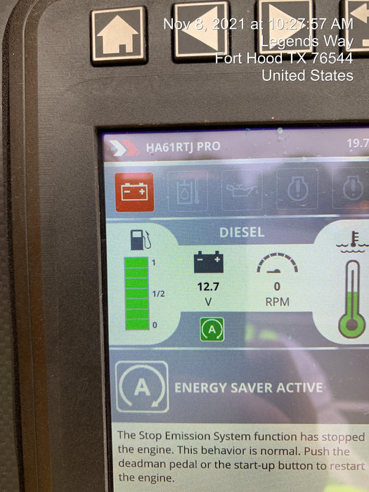 2020 Haulotte HA61RTJ PRO DSL, 4WD, Sld Tires, Bcn