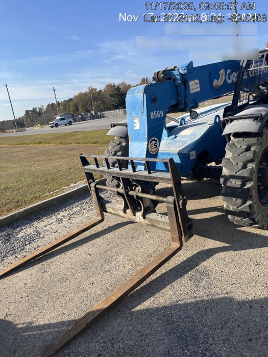 2018 Genie GTH-636 Genie GTH-636 w/Open ROPS, Solid Tires, Work Light/Beacon, 48" Carriage and Forks