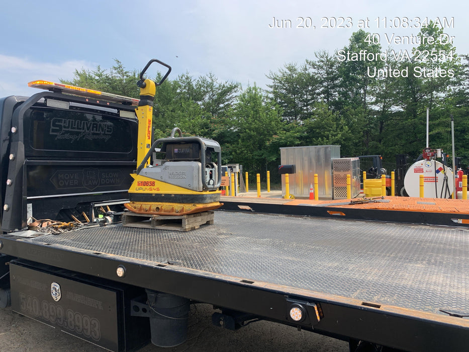 2020 Wacker Neuson DPU4545HEH Walk Behind Reversible Plate Compactor, Diesel