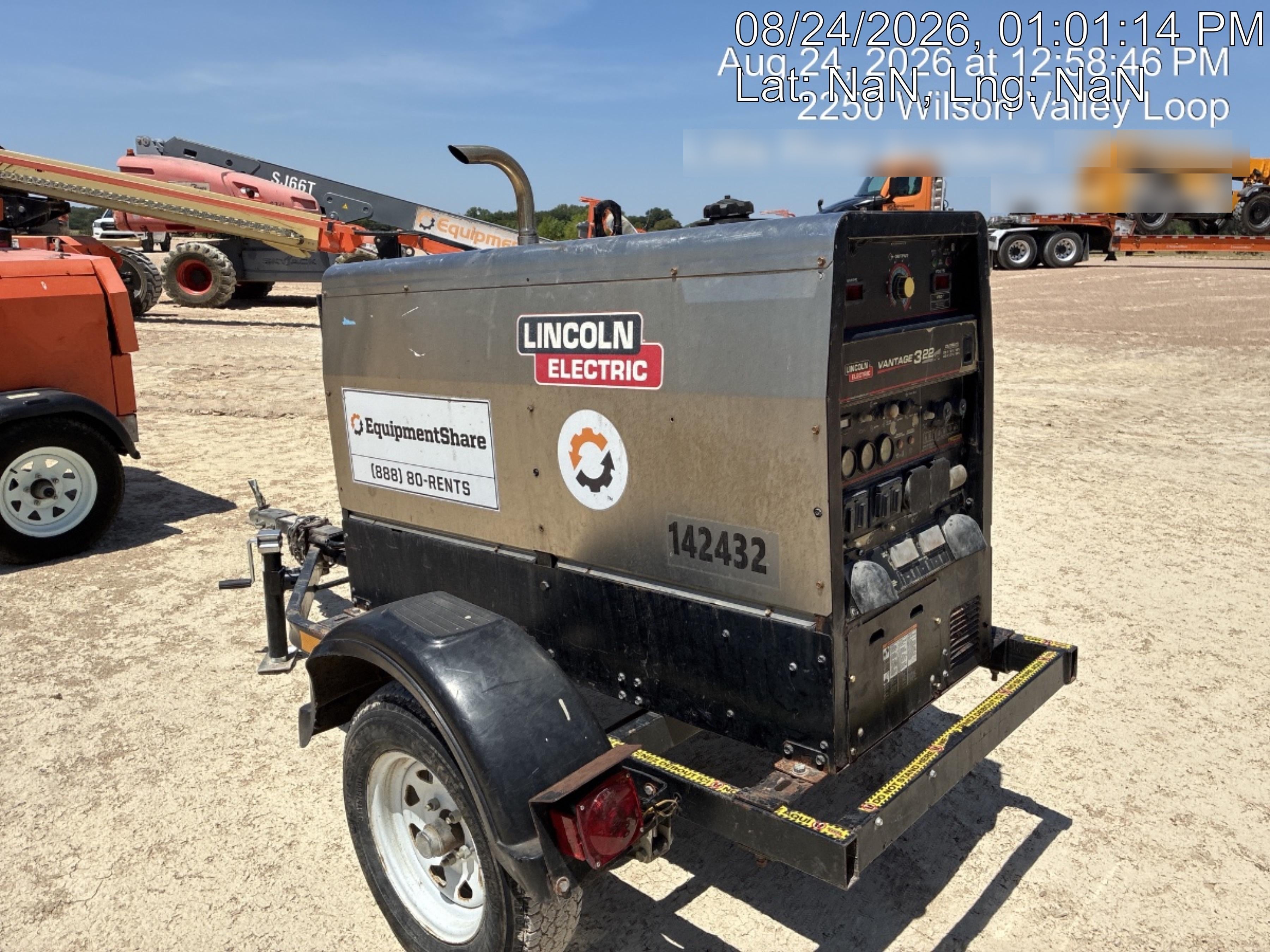 2021 Lincoln Electric Vantage 322 Ready Pak 3