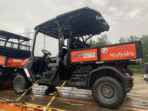 2023 Kubota RTV-X1140W-H 4WD, LED Strobe, Windshield Acrylic Clear, Plastic Canopy, Wire Harness Kit, Backup Alarm