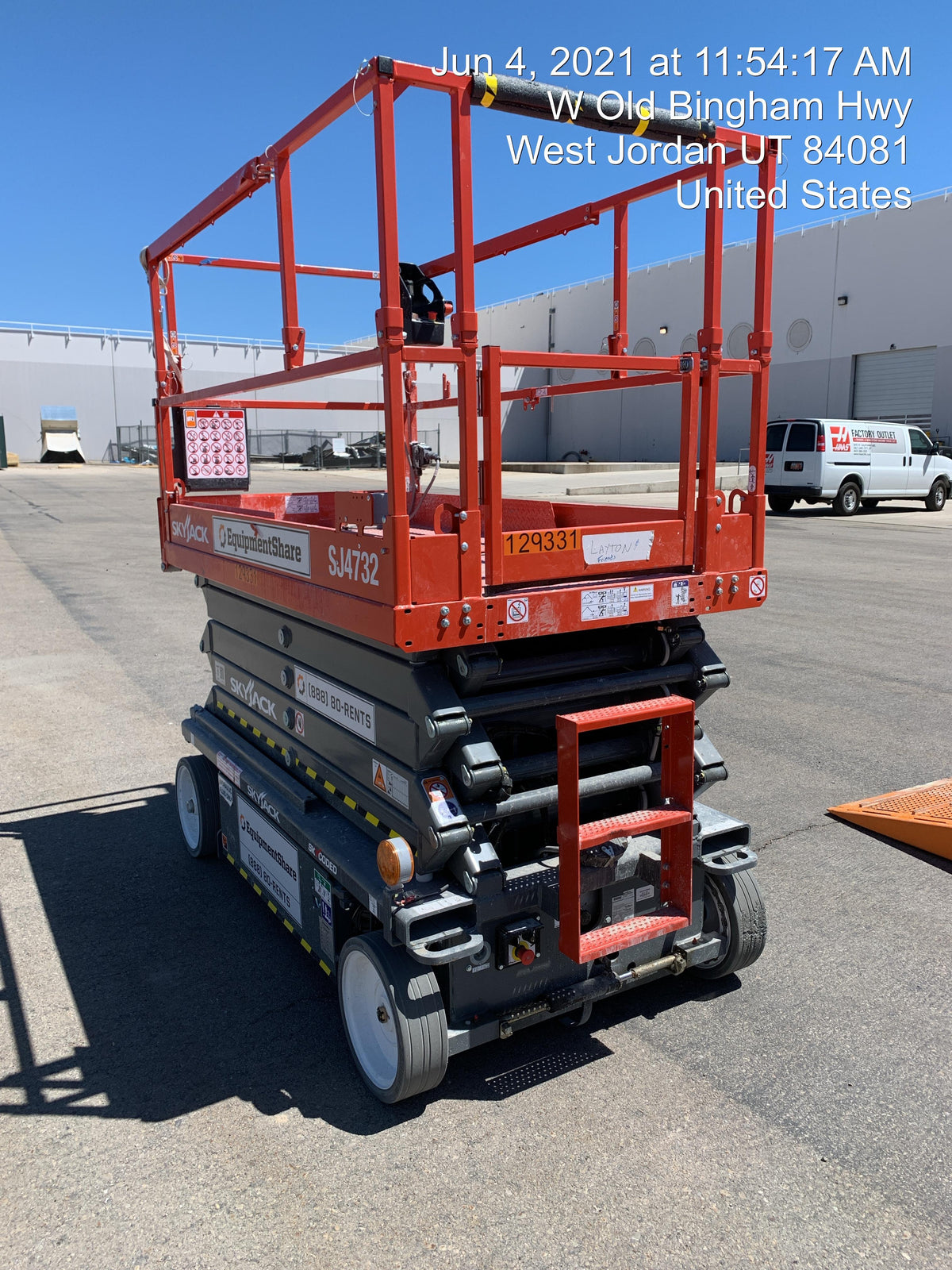 2021 SKYJACK SJ4732