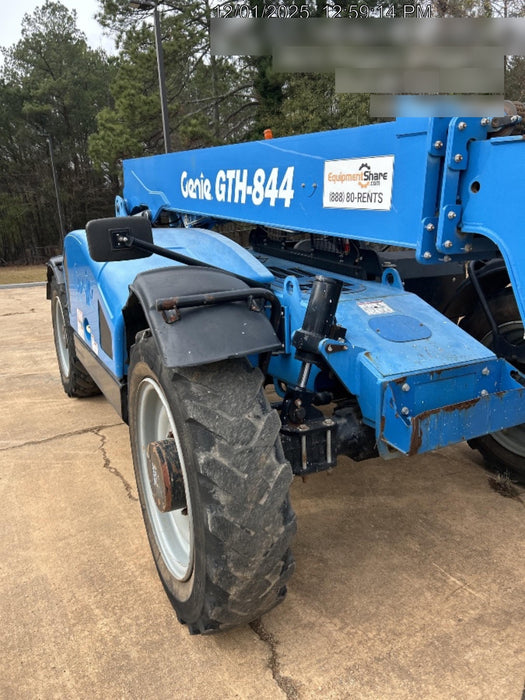 2018 Genie GTH-844 Genie GTH-844D w/Open ROPS, FF Tires, Work Light/Beacon, 60" Carriage and Forks