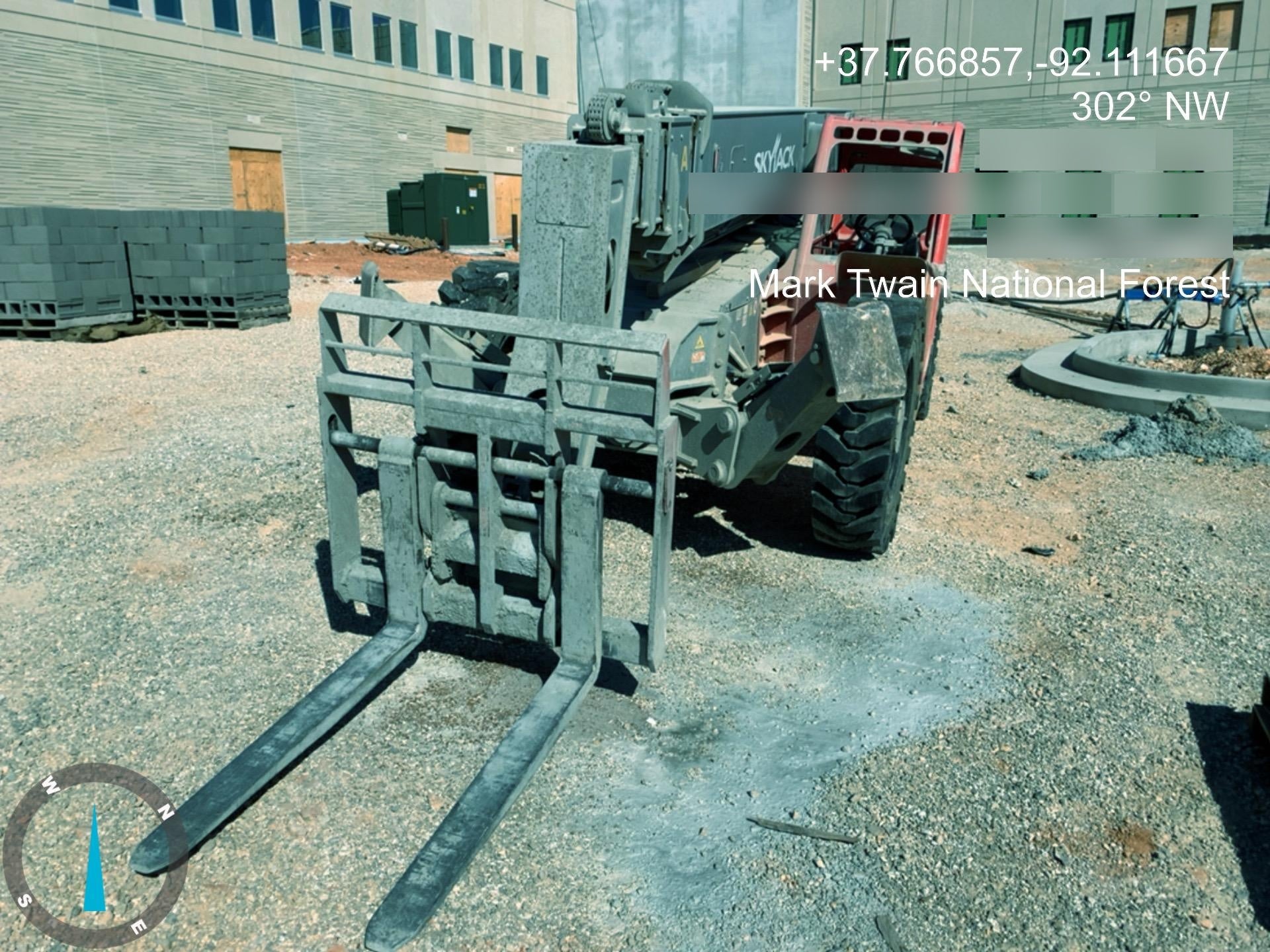 2016 Skyjack SJ1056 TH 10K Telehandler