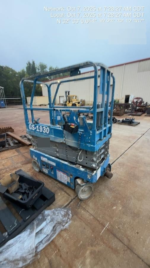 2019 Genie GS-1930 Fixed Rails with Chain Entry