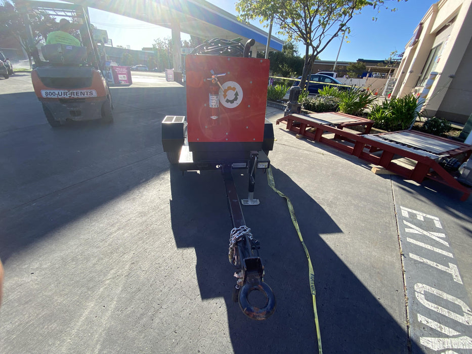 2022 Shindaiwa DGW400MDL Kubota D902 Engine, 23 HP, Dual Op Welder, Wire, Arc, Droop Stick, Tig, and CC Stick Functionality, Simulphase, 3 Phase and 1 Phase Gen Output, Single Axle NB Trlr, Slr Trckl Chrg 12V 12W, Fire Ext